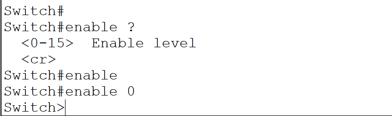 the help command