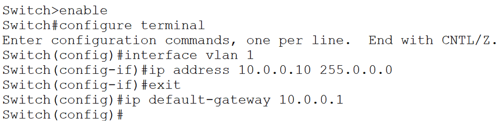 Assigning an IP