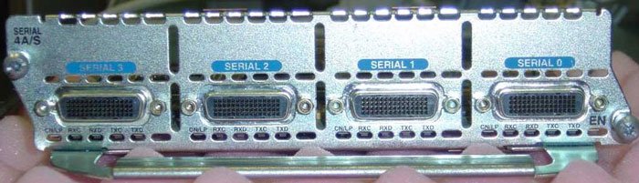 Serial ports for router