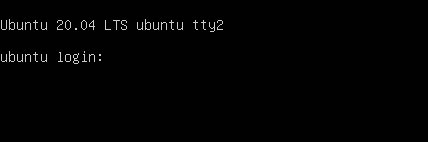 cli login prompt Ubuntu