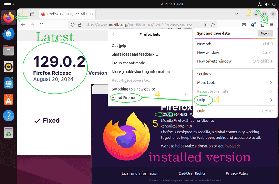 firefox updated