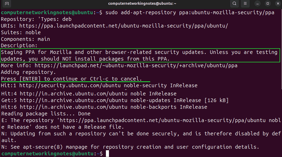 adding repo for developer version