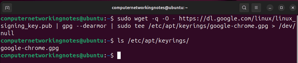 adding chrome public key