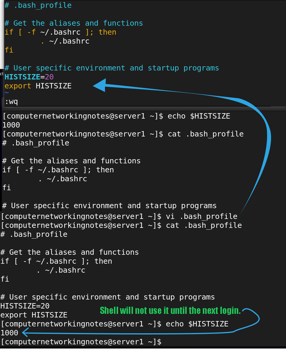 updating bash_profile file