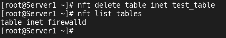deleting a table