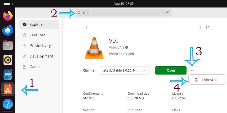 remove vlc