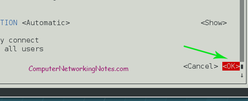 Confirming change