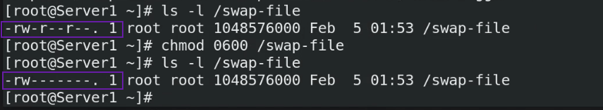 the chmod command