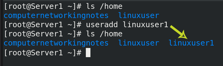 default home directory