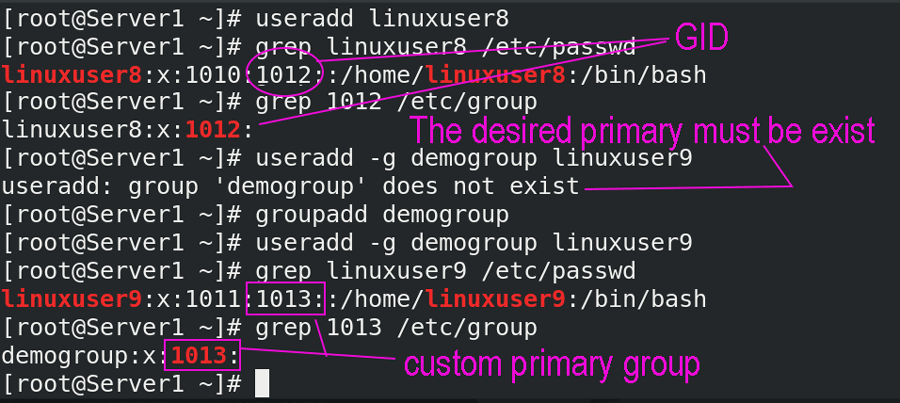 adding a user to a custom group