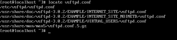 the locate command